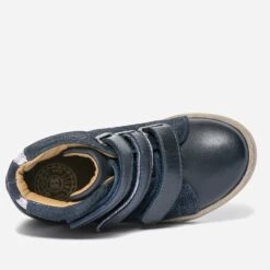 Boots BUGGY Bleu Marine En Cuir à Scratchs -Caprices Chaussures Boutique WWWERM 10121880001 4