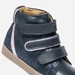 Boots BUGGY Bleu Marine En Cuir à Scratchs -Caprices Chaussures Boutique WWWERM 10121880001 5