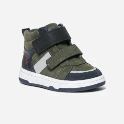 Baskets BUGGY Kaki à Double Scratchs 9 Baskets BUGGY Kaki à Double Scratchs -Caprices Chaussures Boutique WWWERM 10122010066 1