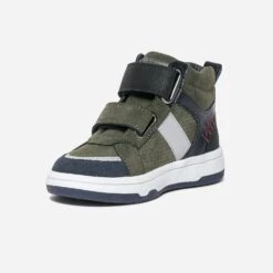 Baskets BUGGY Kaki à Double Scratchs 10 Baskets BUGGY Kaki à Double Scratchs -Caprices Chaussures Boutique WWWERM 10122010066 2