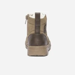 Boots à Lacet BUGGY Taupe Suédé Fourré -Caprices Chaussures Boutique WWWERM 10122010069 3