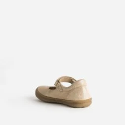 Babies Beige En Cuir Irisé à Scratch -Caprices Chaussures Boutique WWWERM 10123400011 3