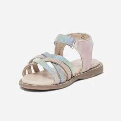Sandale En Cuir Imprimé Arc-en-ciel -Caprices Chaussures Boutique WWWERM 10123830004 2