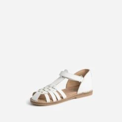 Sandale BUGGY Blanche En Cuir -Caprices Chaussures Boutique WWWERM 10123830008 2