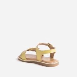 Sandale BUGGY Jaune En Cuir Verni -Caprices Chaussures Boutique WWWERM 10123830030 3