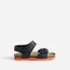 Sandale Anatomique BUGGY Marine Cuir Semelle Orange -Caprices Chaussures Boutique WWWERM 10123830203 0