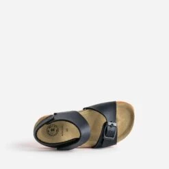 Sandale Anatomique BUGGY Marine Cuir Semelle Orange -Caprices Chaussures Boutique WWWERM 10123830203 4