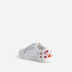 Tennis BUGGY Blanche Broderies Cœurs 11 Tennis BUGGY Blanche Broderies Cœurs -Caprices Chaussures Boutique WWWERM 10124320001 3