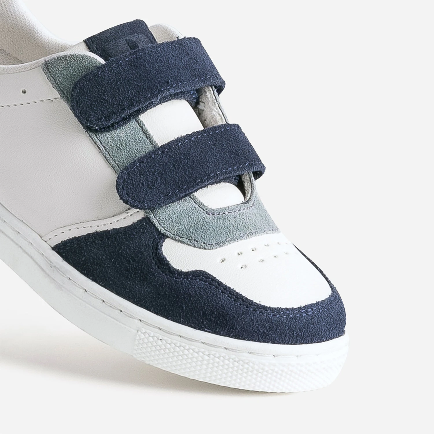 Tennis BUGGY Blanche, Marine, Bleu Grisé 8 Tennis BUGGY Blanche, Marine, Bleu Grisé – Image 6