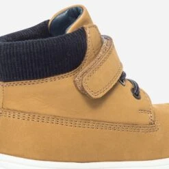 Boots Jaune En Cuir Et Velours Marine -Caprices Chaussures Boutique WWWERM 10124320056 5