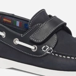 Chaussure Bateau Marine En Cuir à Scratch -Caprices Chaussures Boutique WWWERM 10124320063 5