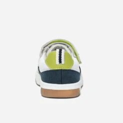 Tennis BUGGY Blanc, Gris, Bleu Et Vert En Cuir -Caprices Chaussures Boutique WWWERM 10124320069 3