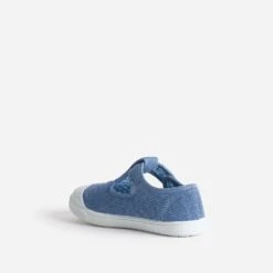 Tennis Salomé BUGGY Bleue En Toile 10 Tennis Salomé BUGGY Bleue En Toile -Caprices Chaussures Boutique WWWERM 10124330010 3