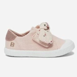 Tennis BUGGY Rose Maxi Nœud Sur Scratch