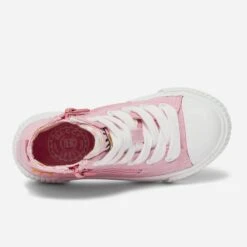 Basket BUGGY Rose En Toile à Motifs Yeux -Caprices Chaussures Boutique WWWERM 10124330055 4