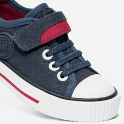 Tennis BUGGY Bleu Marine En Toile -Caprices Chaussures Boutique WWWERM 10124330058 5