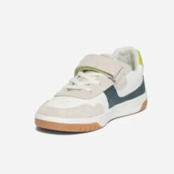 Tennis BUGGY Blanche, Grise, Vert Fluo Et Bleu -Caprices Chaussures Boutique WWWERM 10134320041 2