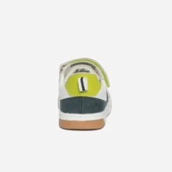 Tennis BUGGY Blanche, Grise, Vert Fluo Et Bleu -Caprices Chaussures Boutique WWWERM 10134320041 4