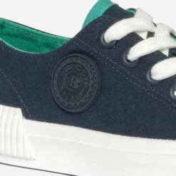 Tennis BUGGY Marine En Toile -Caprices Chaussures Boutique WWWERM 10134330023 5