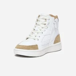 Basket BUGGY Blanche Bords Marron 10 Basket BUGGY Blanche Bords Marron -Caprices Chaussures Boutique WWWERM 10141880000 2