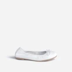 Ballerine BUGGY Blanche En Cuir