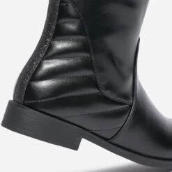 Botte Noire Esprit Motard -Caprices Chaussures Boutique WWWERM 10143810073 5