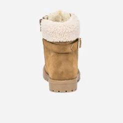 Boots à Lacet Camel Fourré -Caprices Chaussures Boutique WWWERM 10143820174 3