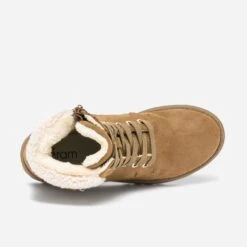 Boots à Lacet Camel Fourré -Caprices Chaussures Boutique WWWERM 10143820174 4