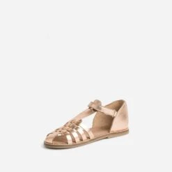 Sandale BUGGY Rose Cuivré En Cuir -Caprices Chaussures Boutique WWWERM 10143830000 2