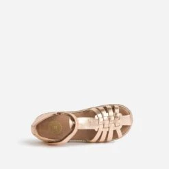 Sandale BUGGY Rose Cuivré En Cuir -Caprices Chaussures Boutique WWWERM 10143830000 4