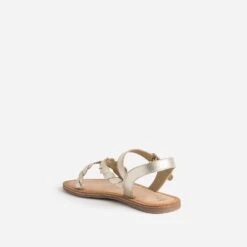 Sandale BUGGY Dorée En Cuir -Caprices Chaussures Boutique WWWERM 10143830015 3