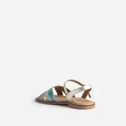 Sandale BUGGY Dorée En Cuir Avec 3 Brides Couleur -Caprices Chaussures Boutique WWWERM 10143830033 3