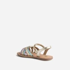 Sandale BUGGY Dorée, Verte Et Parme En Cuir Métallisé 10 Sandale BUGGY Dorée, Verte Et Parme En Cuir Métallisé -Caprices Chaussures Boutique WWWERM 10143830213 3