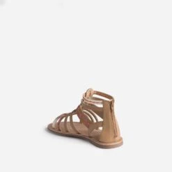 Sandale Spartiate BUGGY Beige Broderies Raphia -Caprices Chaussures Boutique WWWERM 10143830219 3