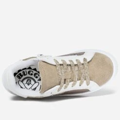 Tennis BUGGY Or, Beige, Blanche à étoile -Caprices Chaussures Boutique WWWERM 10144320073 4