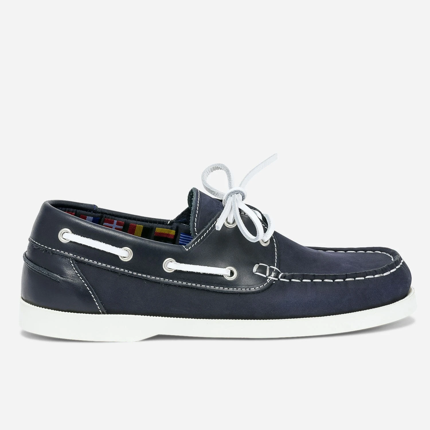 Chaussure Bateau Marine En Cuir 3 Chaussure Bateau Marine En Cuir