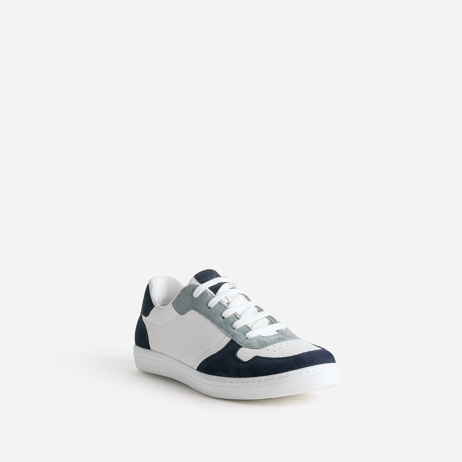 Tennis BUGGY Blanche, Marine Et Bleu Grisé 4 Tennis BUGGY Blanche, Marine Et Bleu Grisé – Image 2