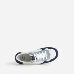 Tennis BUGGY Blanche, Marine Et Bleu Grisé 12 Tennis BUGGY Blanche, Marine Et Bleu Grisé -Caprices Chaussures Boutique WWWERM 10154320026 4