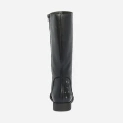 Botte Noire à Clous -Caprices Chaussures Boutique WWWERM 10163810032 3