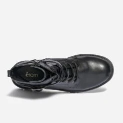 Bottine Noire à Semelle Crantée -Caprices Chaussures Boutique WWWERM 10163820085 4