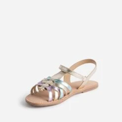 Sandale BUGGY Or, Parme, Turquoise Cuir Métallisé 10 Sandale BUGGY Or, Parme, Turquoise Cuir Métallisé -Caprices Chaussures Boutique WWWERM 10163830088 2