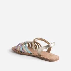 Sandale BUGGY Or, Parme, Turquoise Cuir Métallisé 11 Sandale BUGGY Or, Parme, Turquoise Cuir Métallisé -Caprices Chaussures Boutique WWWERM 10163830088 3