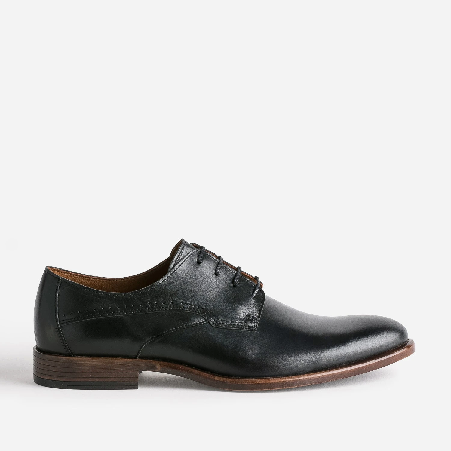 Derby Noir éco-conçu En Cuir 3 Derby Noir éco-conçu En Cuir