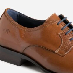 Derby FLUCHOS Cognac En Cuir -Caprices Chaussures Boutique WWWERM 10271350030 5