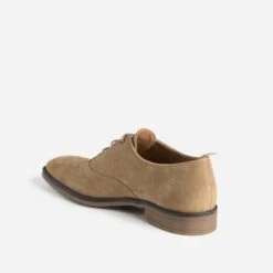 Richelieu Beige En Cuir Velours -Caprices Chaussures Boutique WWWERM 10271350041 3