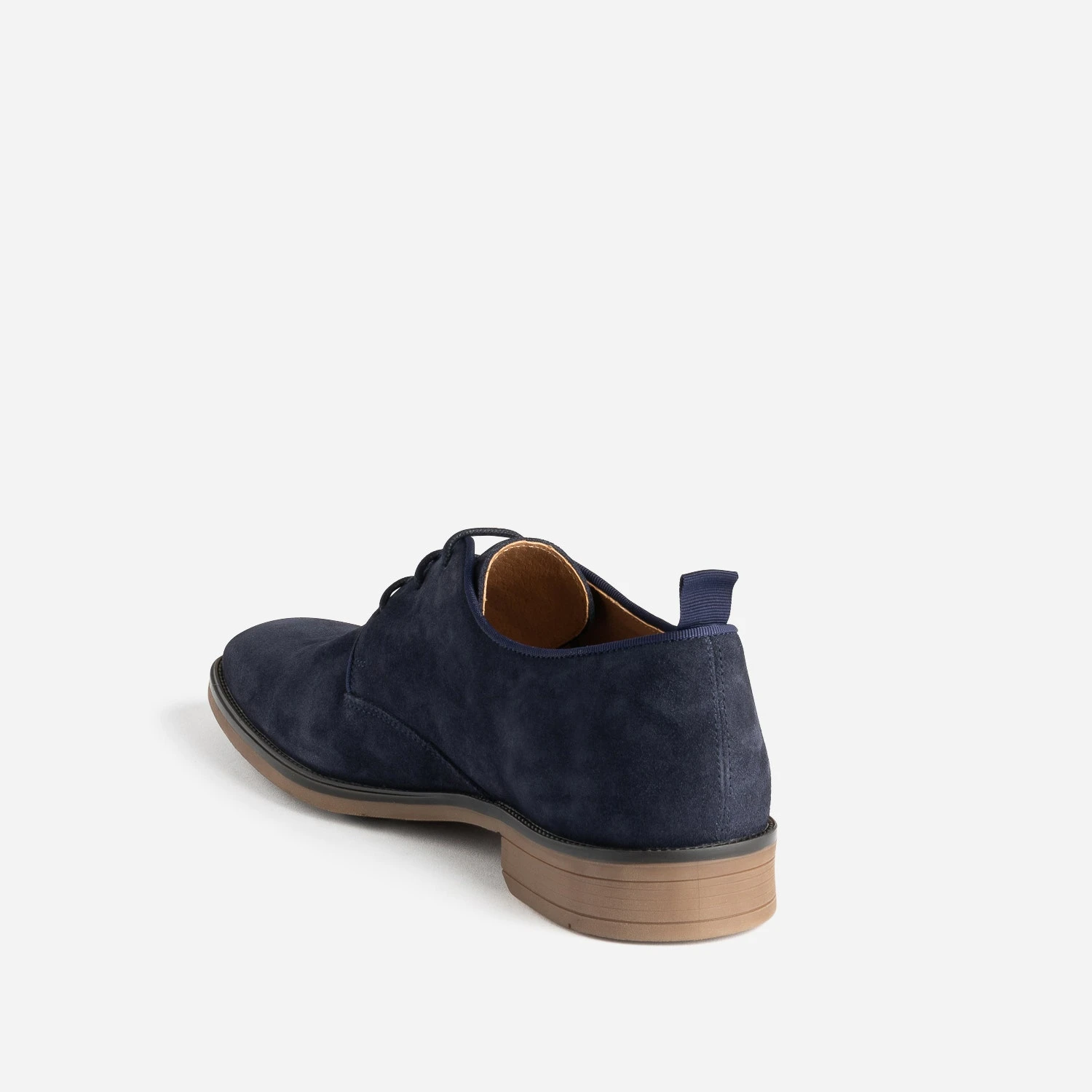 Derby Marine En Cuir Velours 6 Derby Marine En Cuir Velours – Image 4