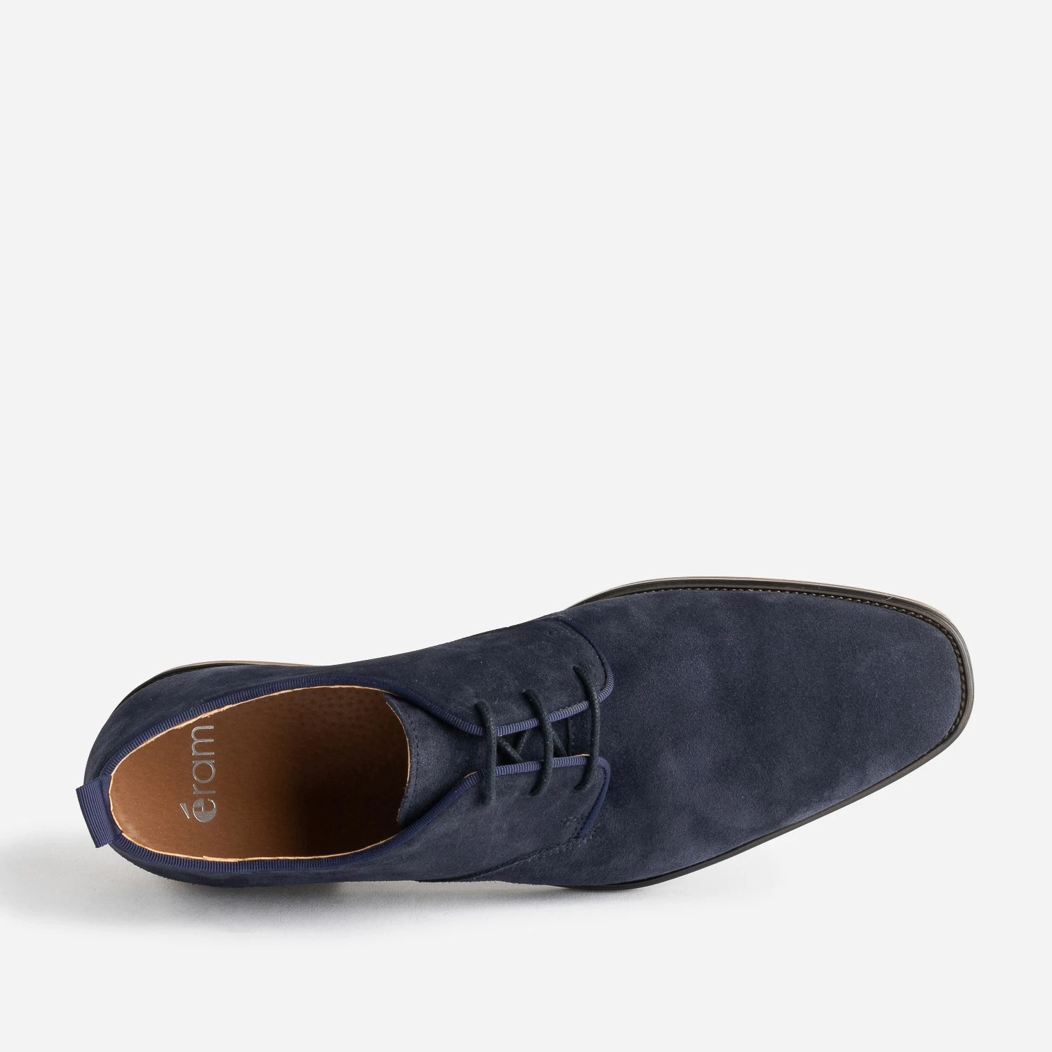 Derby Marine En Cuir Velours 7 Derby Marine En Cuir Velours – Image 5