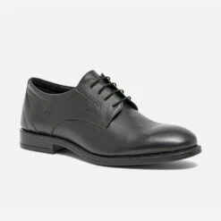 Derby Noir En Cuir éco-conçu -Caprices Chaussures Boutique WWWERM 10271350052 1