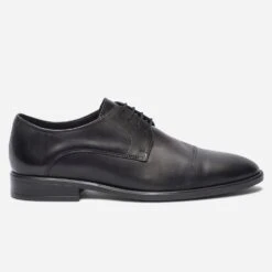 Derby ERAM FLEX Noir En Cuir éco-conçu