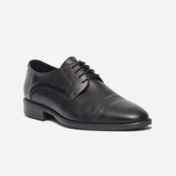 Derby ERAM FLEX Noir En Cuir éco-conçu -Caprices Chaussures Boutique WWWERM 10271350139 1